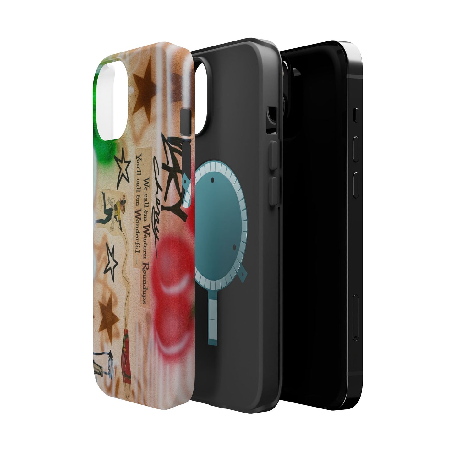 MagSafe "very cherry" airbrush iPhone case