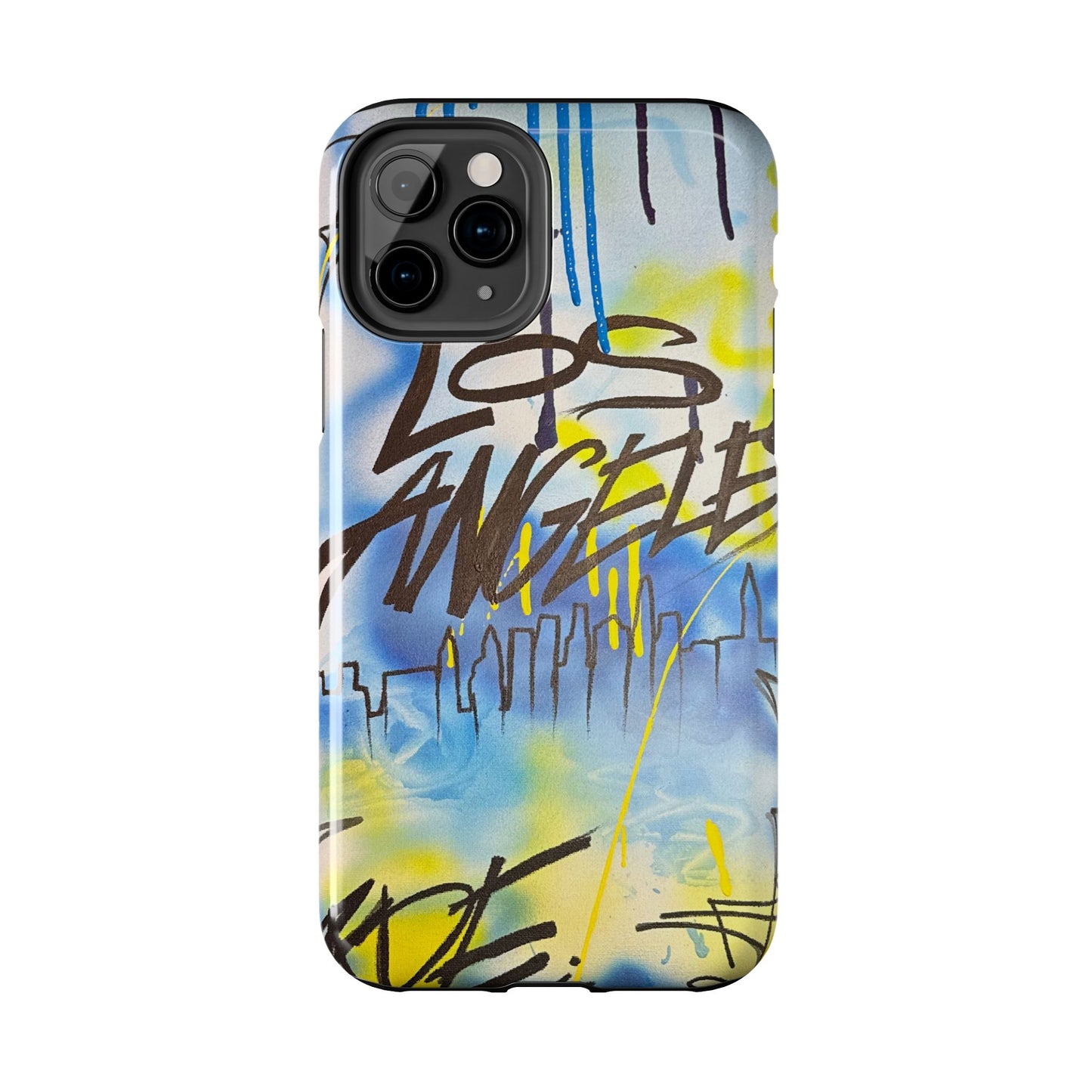 "los angeles" airbrush iPhone case