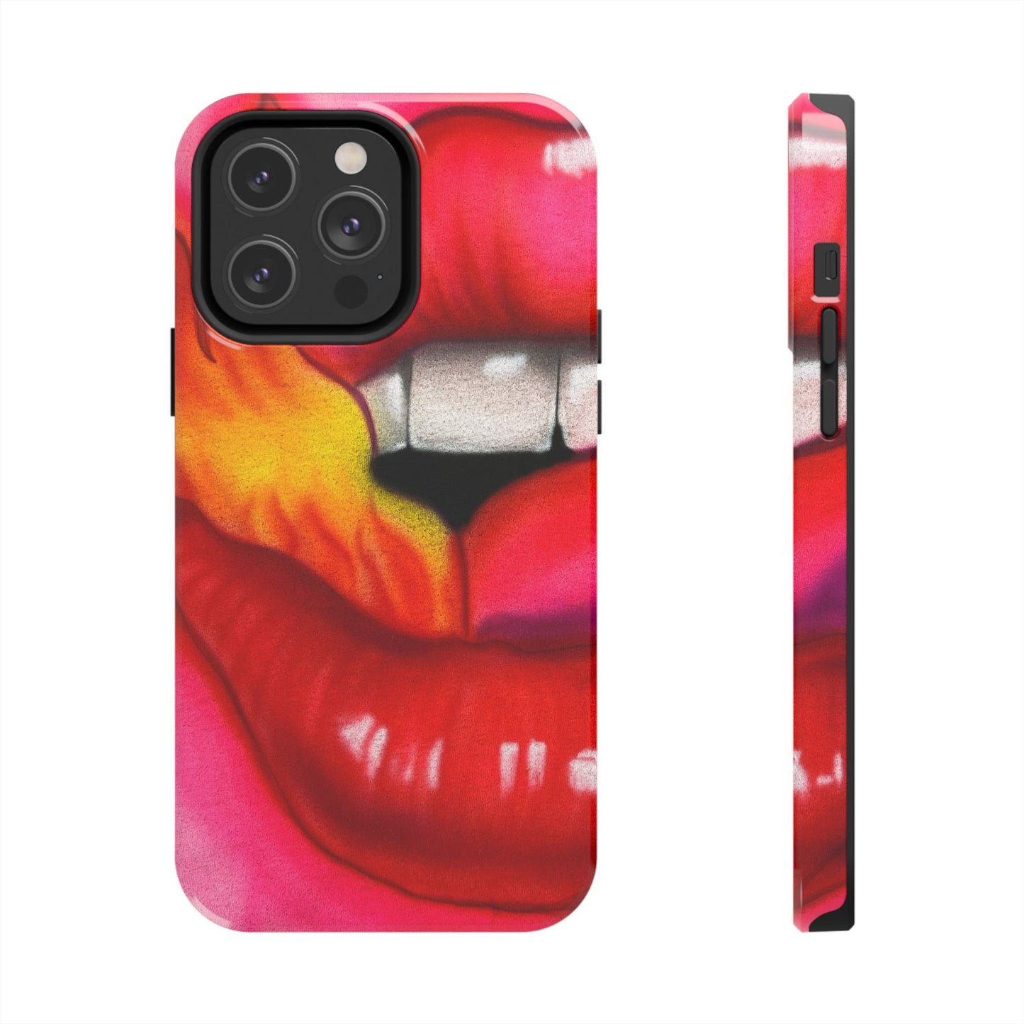 "flaming lips pt. 2" airbrush iPhone case