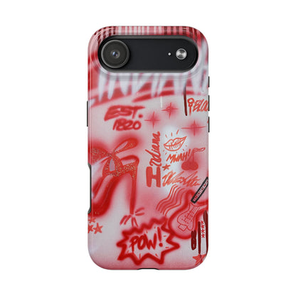 "indiana university" airbrush iPhone case