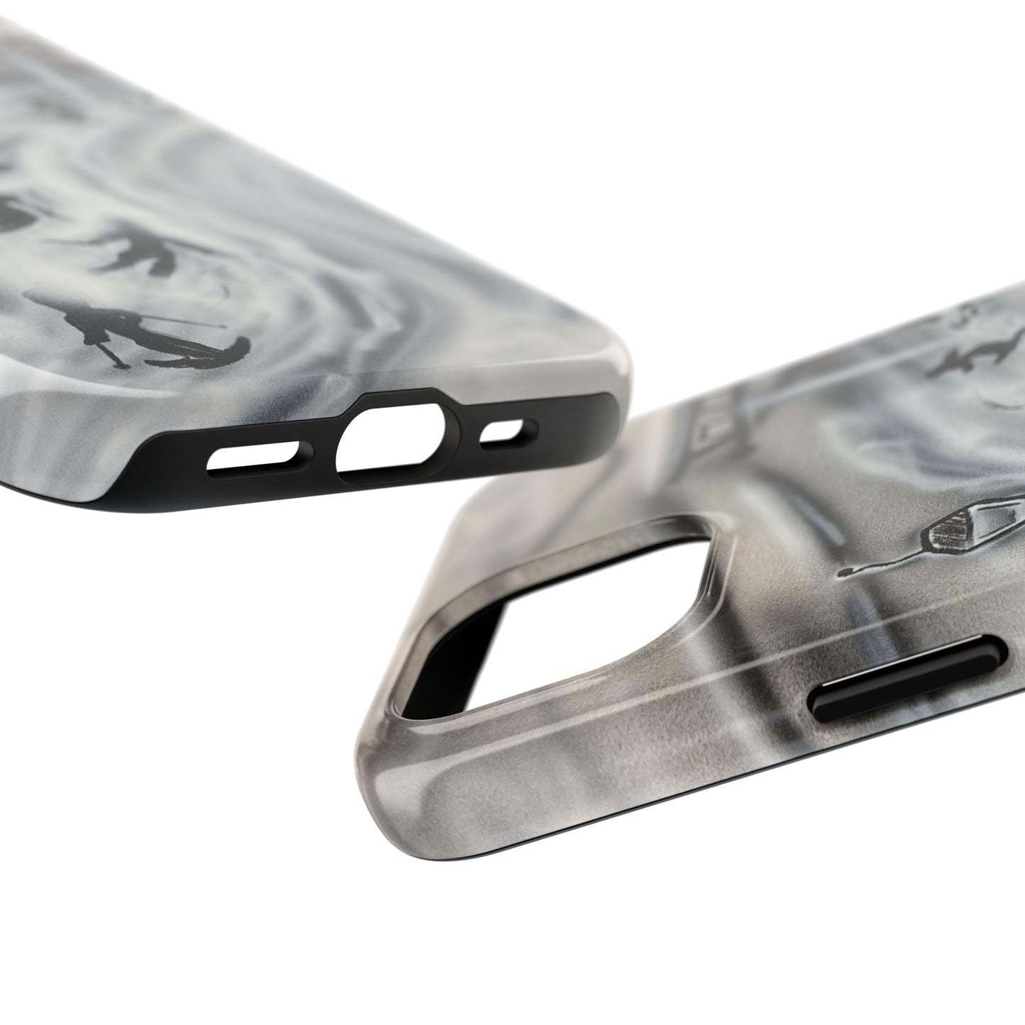 "arctic avalanche" airbrush iPhone case