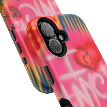 MagSafe „In der Stadt“ Airbrush iPhone-Hülle