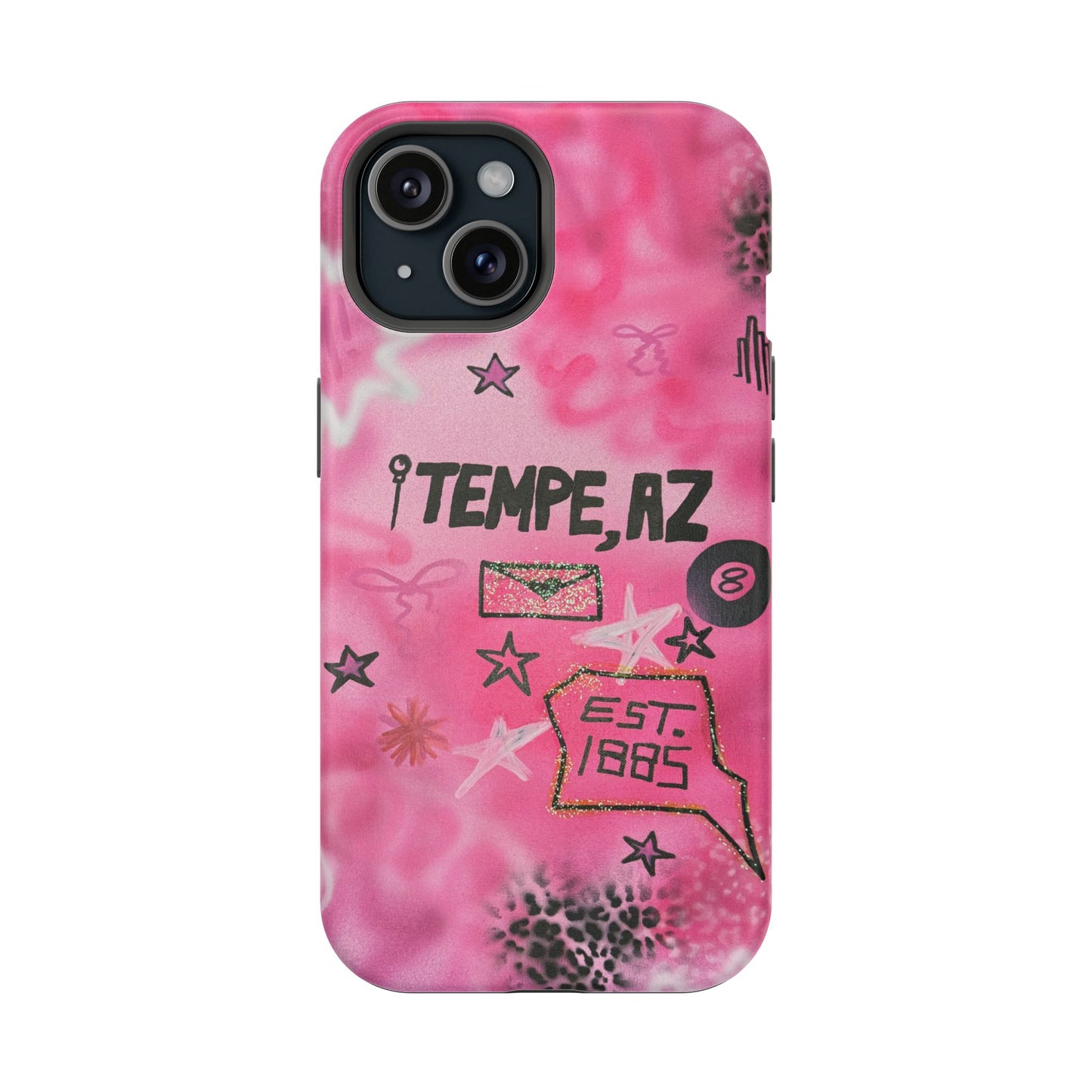 MagSafe „arizona state university pt. 2“ Airbrush iPhone-Hülle