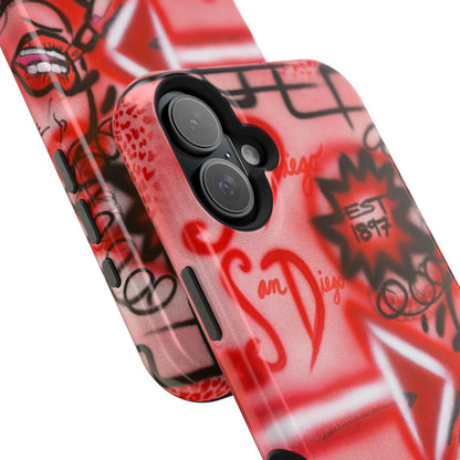 MagSafe "San Diego" Airbrush iPhone-Hülle