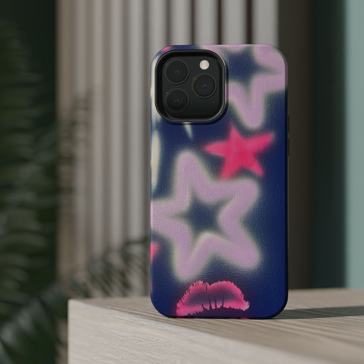 MagSafe "lavender luminary" airbrush iPhone case