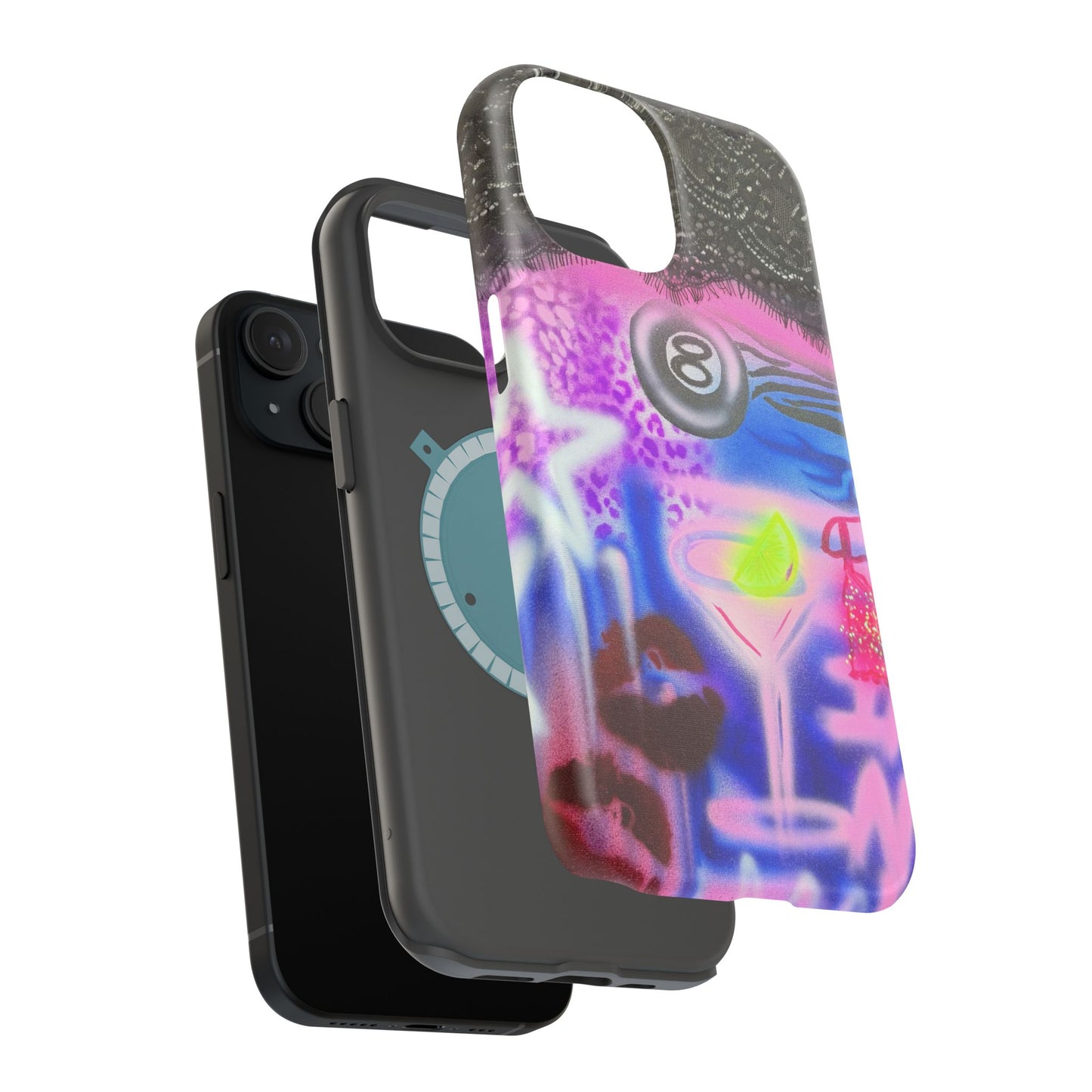MagSafe "dream life" airbrush iPhone case