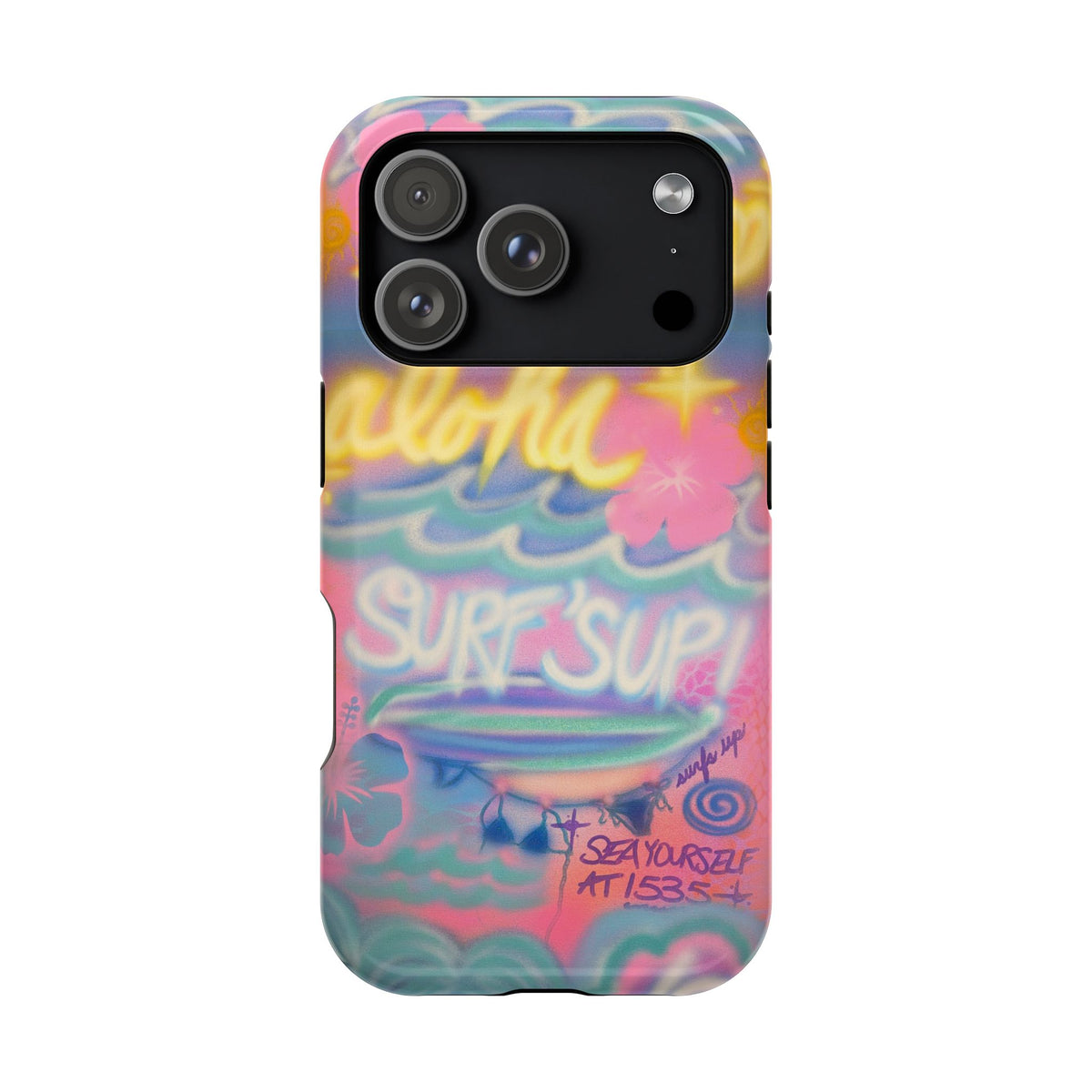 MagSafe "star energy" airbrush iPhone case