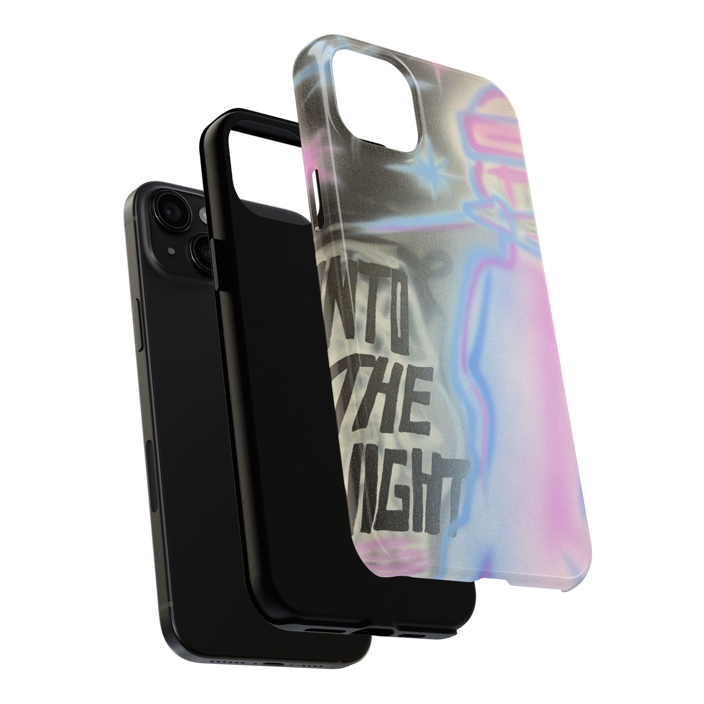 "into the night" pt. 2 airbrush iPhone case