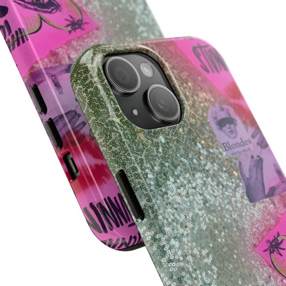 "glitter gloss" airbrush iPhone case