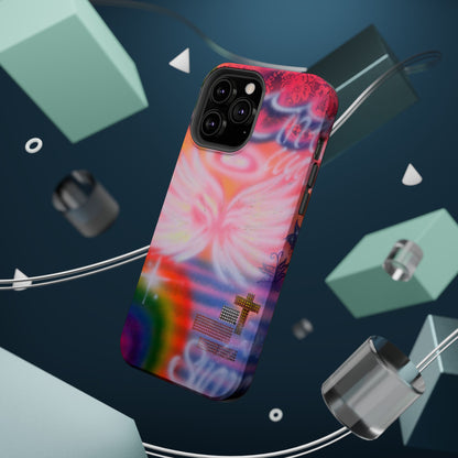 MagSafe "summer bliss" airbrush iPhone case
