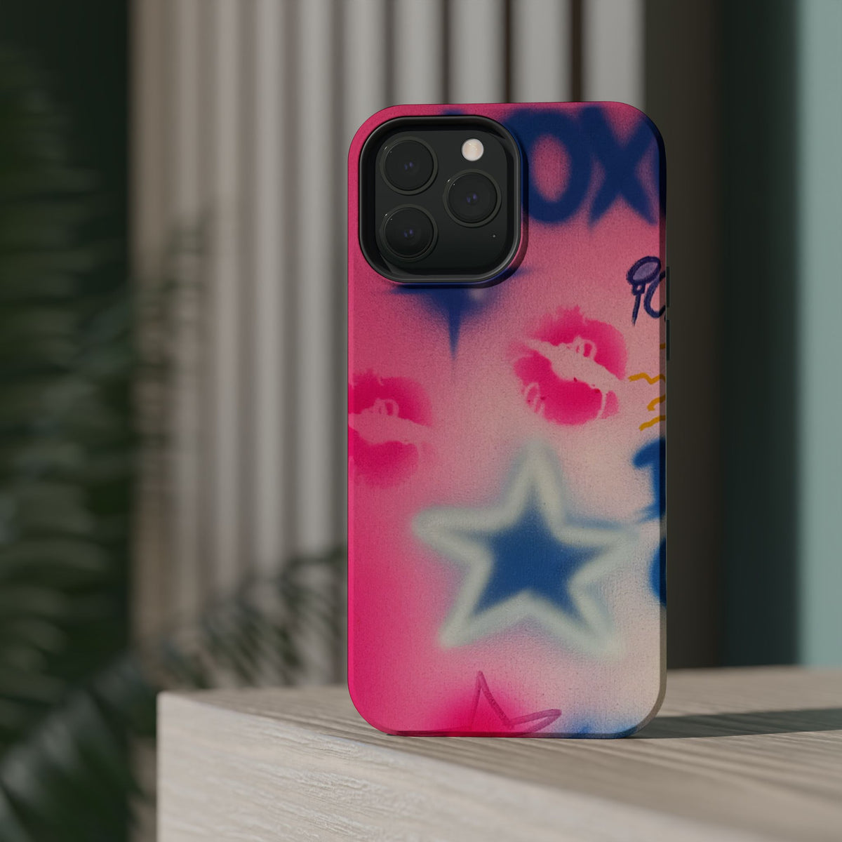 MagSafe "star symbol" airbrush iPhone case