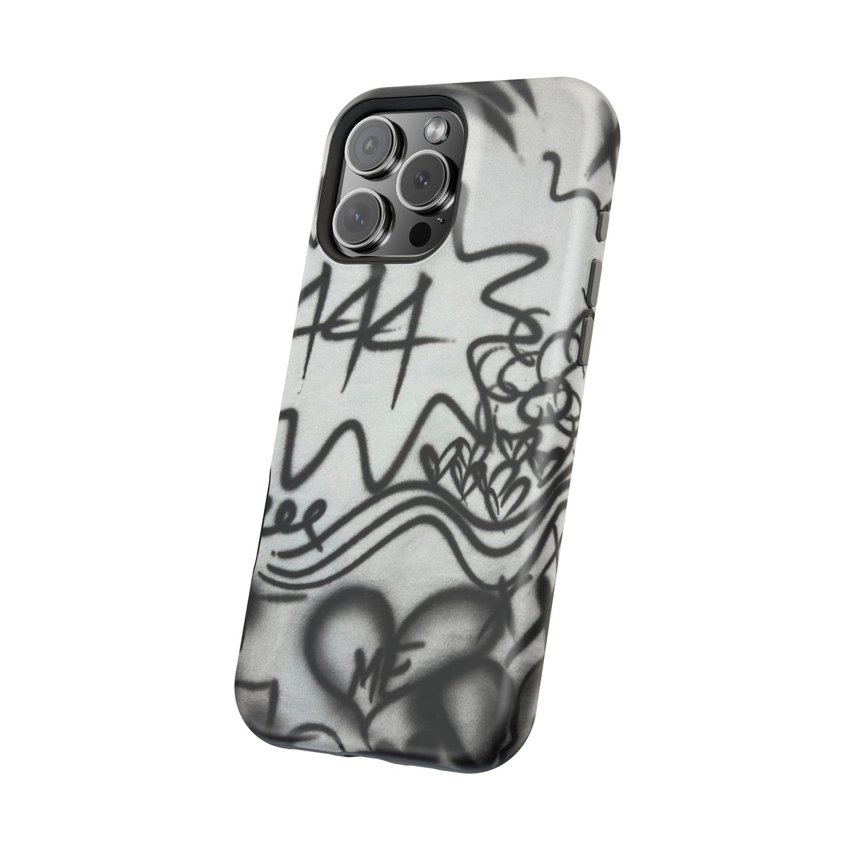 MagSafe „444“ Airbrush iPhone Hülle