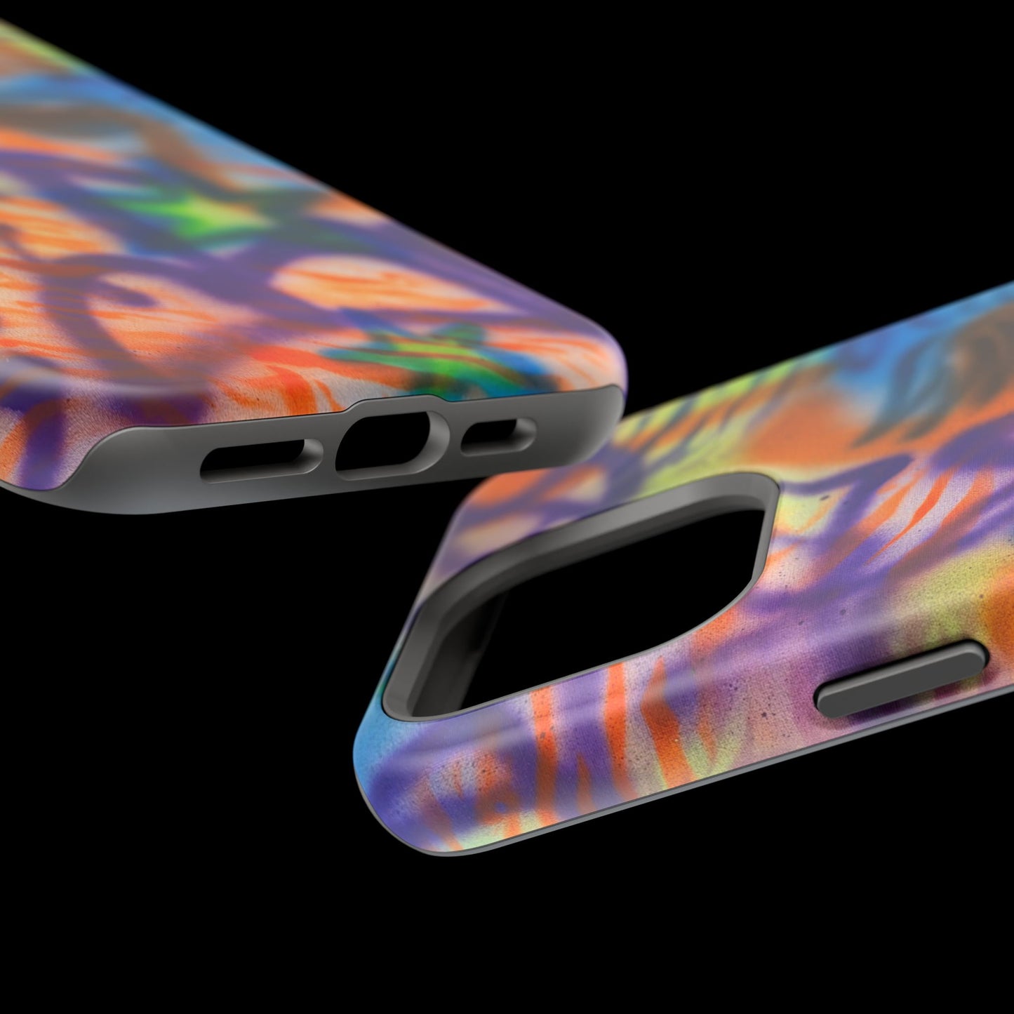 MagSafe "streetwear angel" airbrush iPhone case