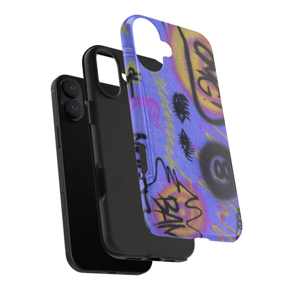 "eye$ on lies" airbrush iPhone case