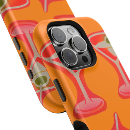 MagSafe "geschüttelt, nicht gerührt" Airbrush iPhone Hülle