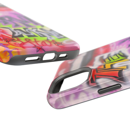 MagSafe "wynwood gold" airbrush iPhone case