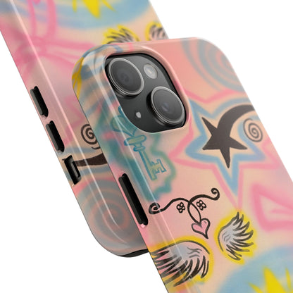 "star energy" airbrush iPhone case