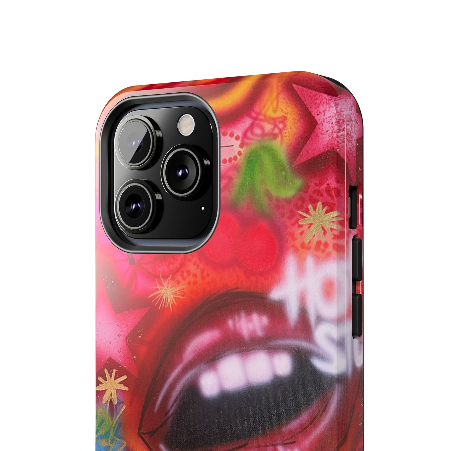 "hot stuff" airbrush iPhone case