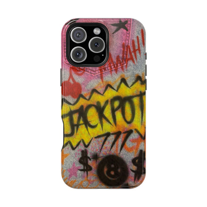 MagSafe "JACKPOT!" airbrush iPhone case