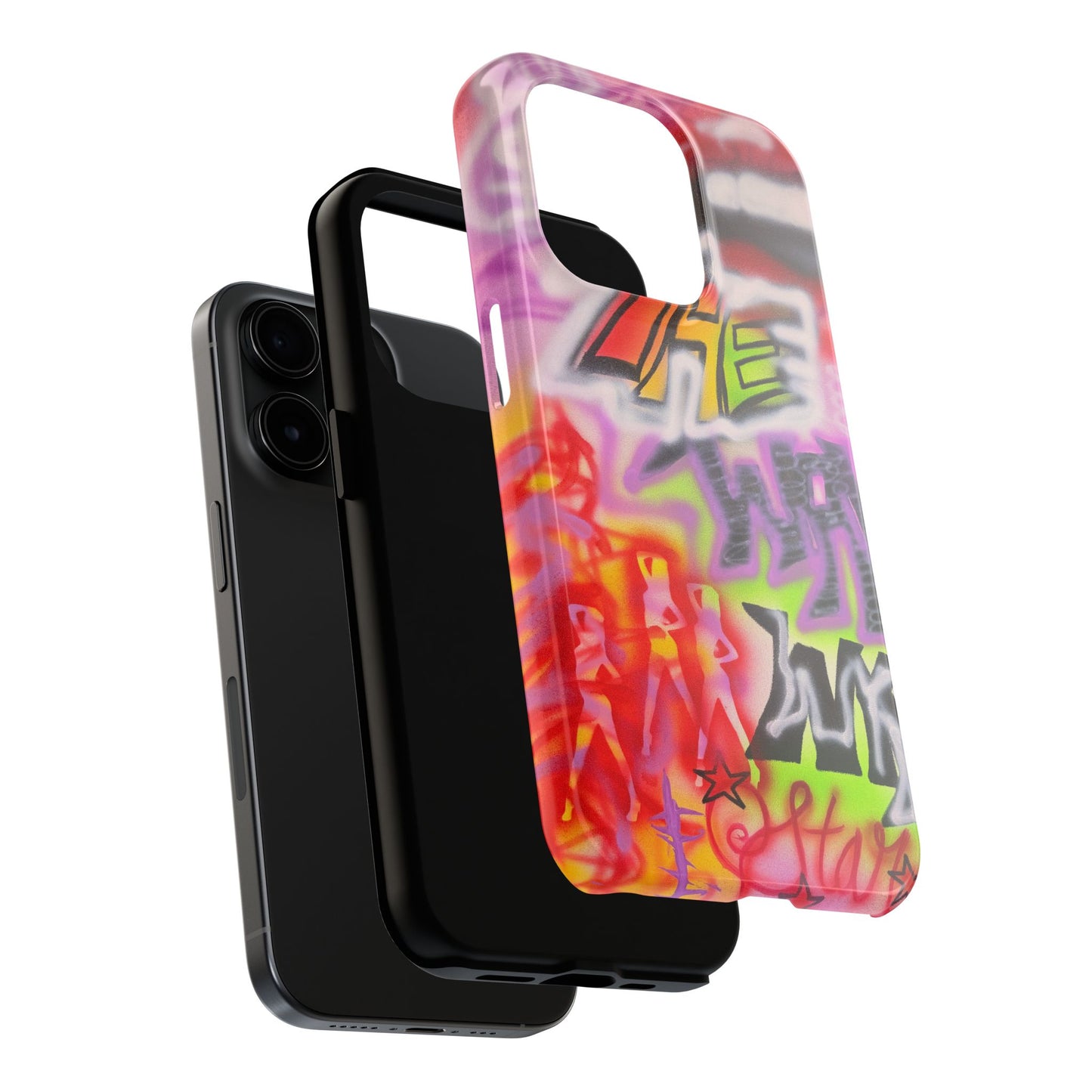"wynwood gold" airbrush iPhone case