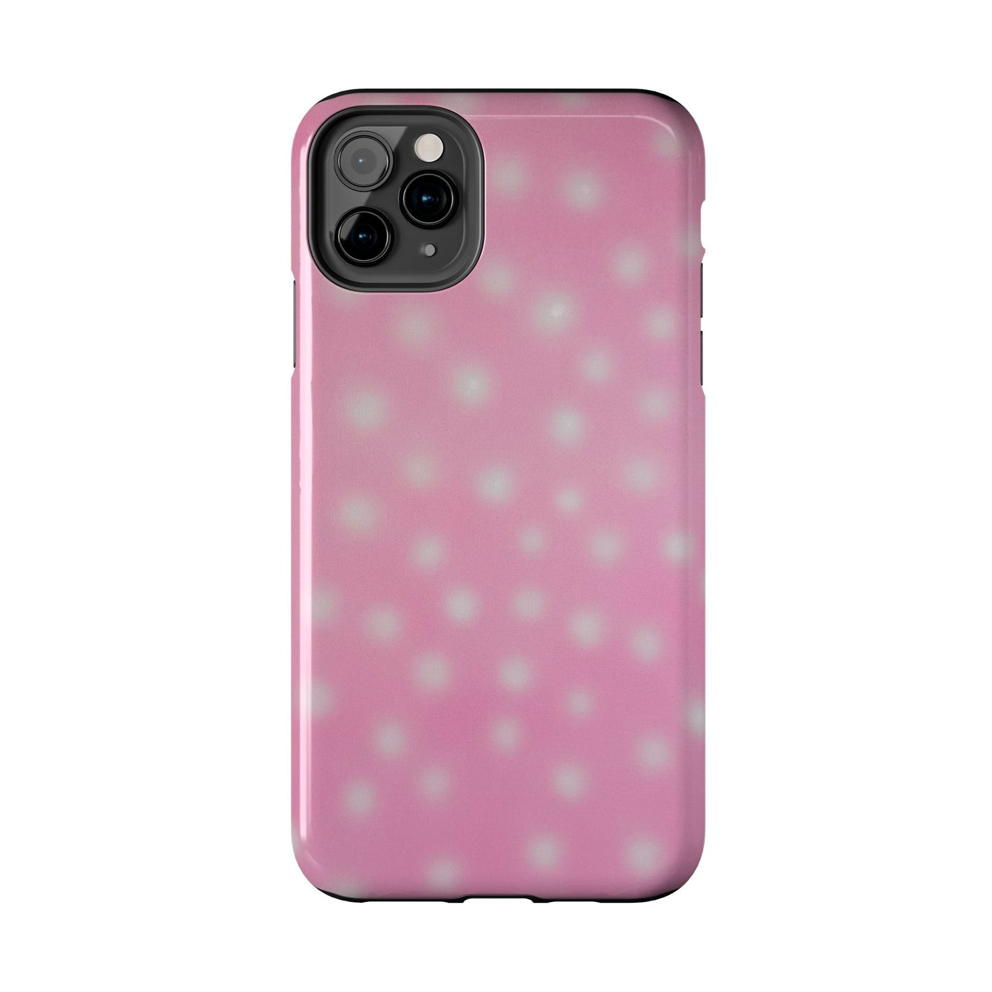 "strawberry swirl polka dots" airbrush iPhone case