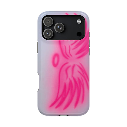 MagSafe "angel wings" airbrush iPhone case