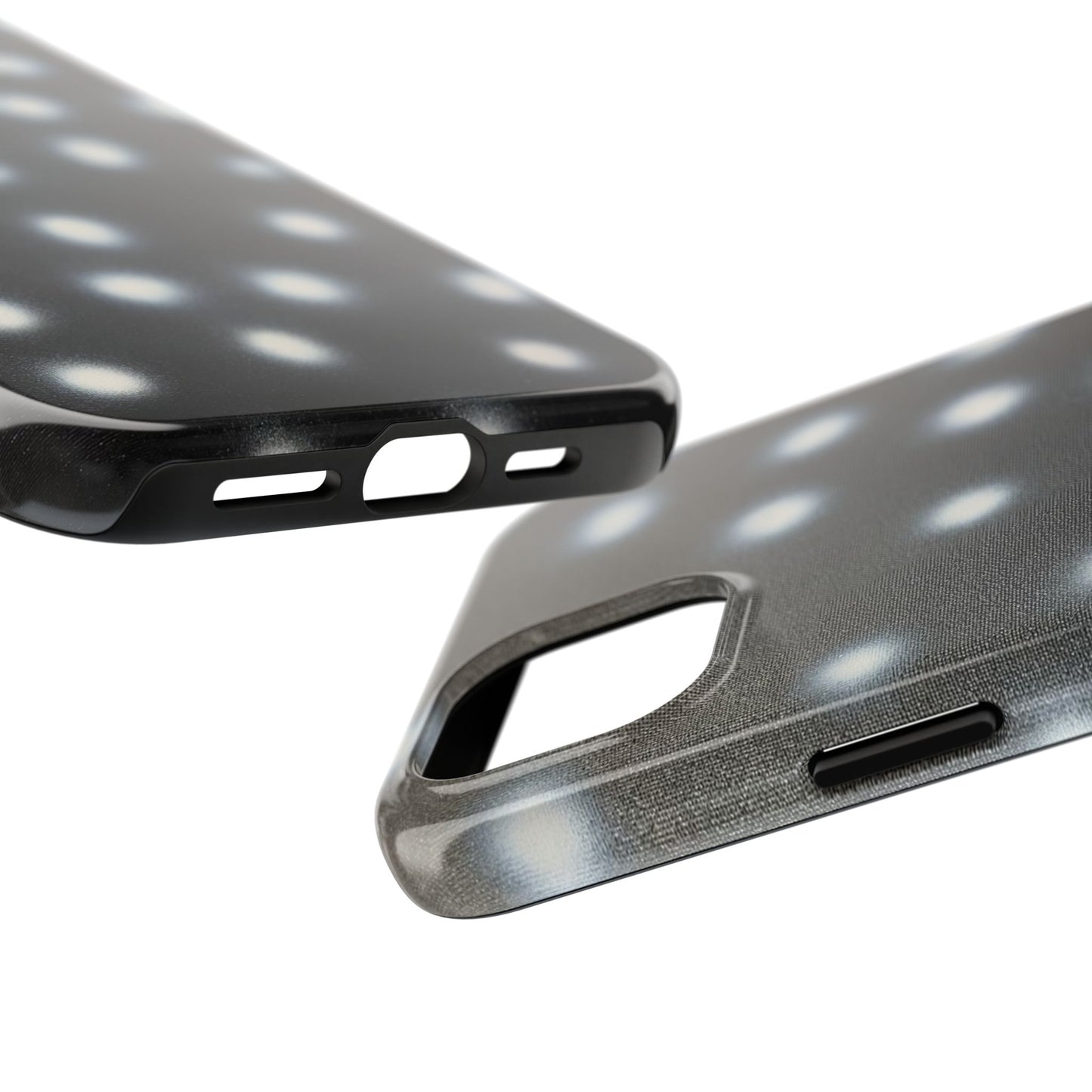 "coconut noir polka dot" airbrush iPhone case