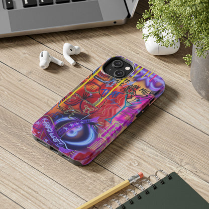 "shots on me" airbrush iPhone case