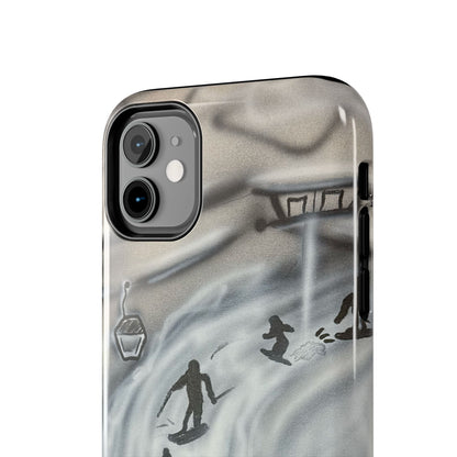 "arctic avalanche" airbrush iPhone case