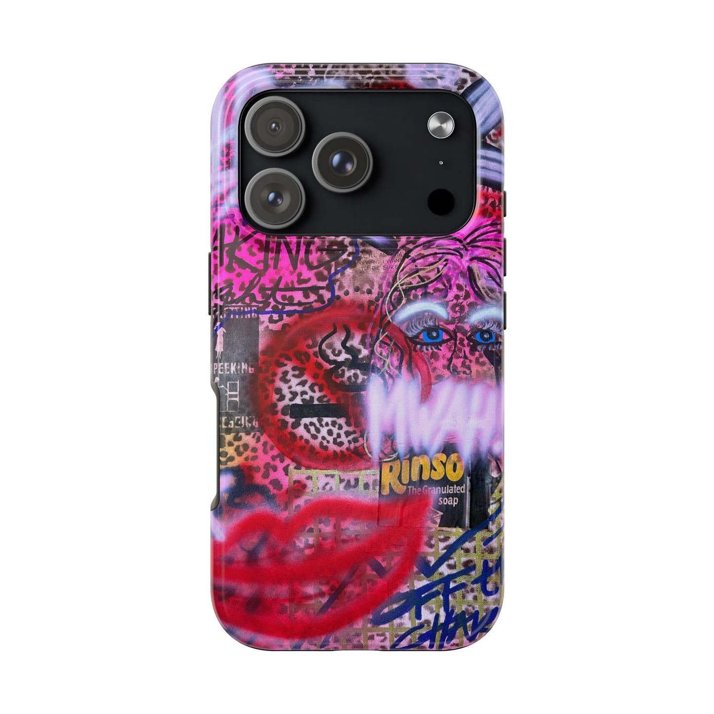 "taking flight" airbrush iPhone case