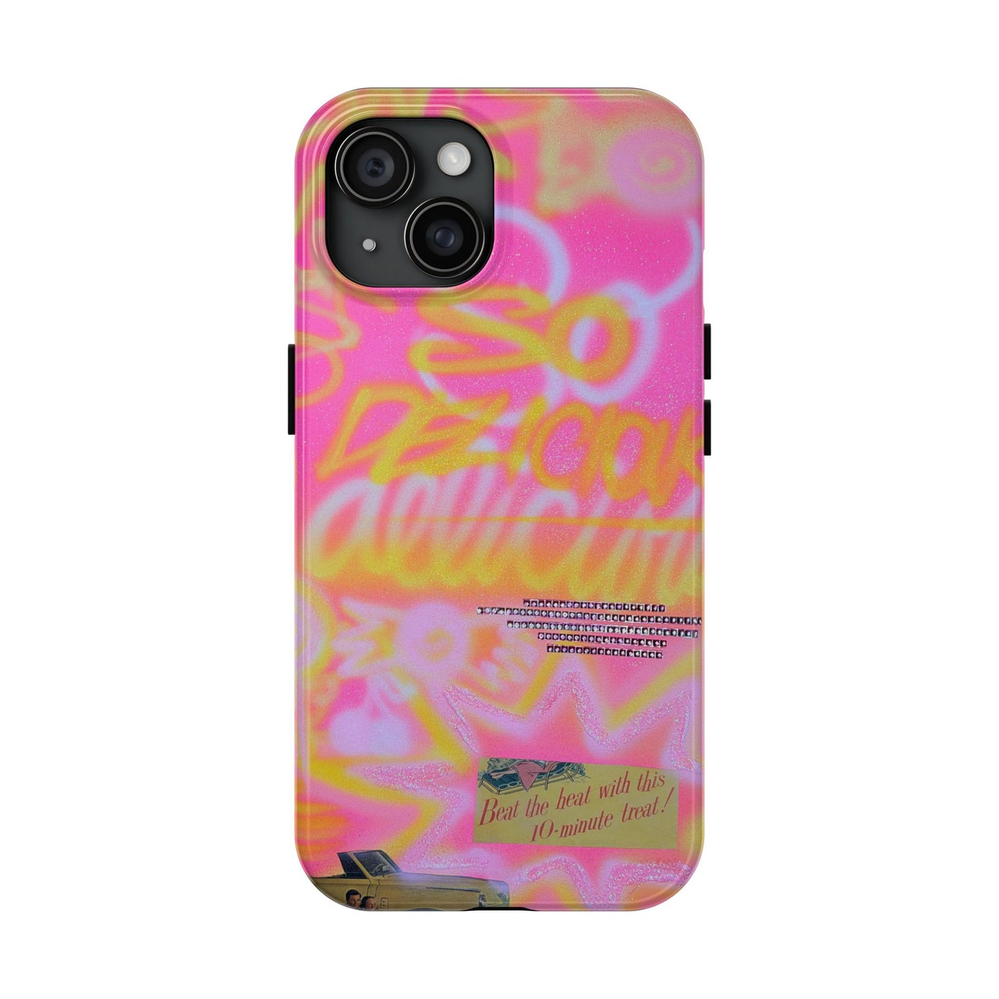 "so delicious" airbrush iPhone case