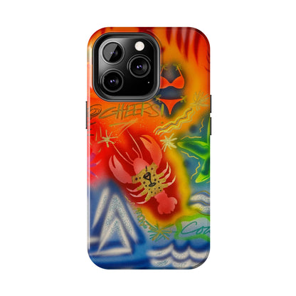 "tipsy lobster" airbrush iPhone case