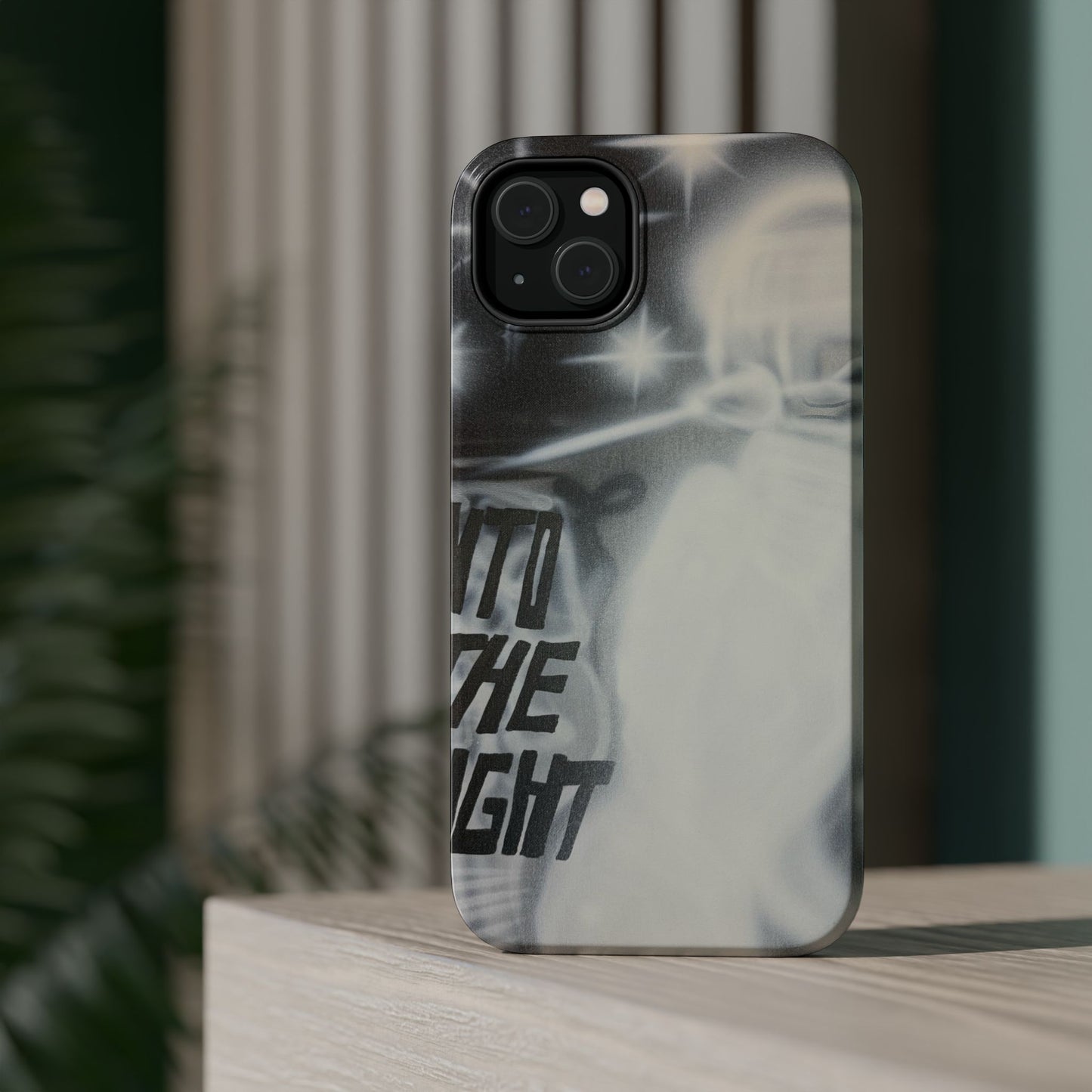 MagSafe "into the night" airbrush iPhone case