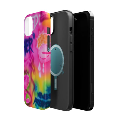 MagSafe "wanted" airbrush iPhone case