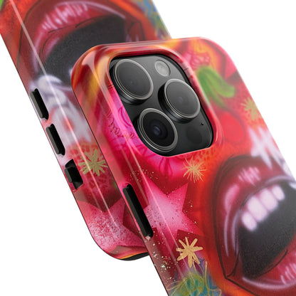 "hot stuff" airbrush iPhone case
