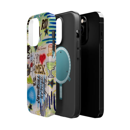 MagSafe "salted lime" airbrush iPhone case