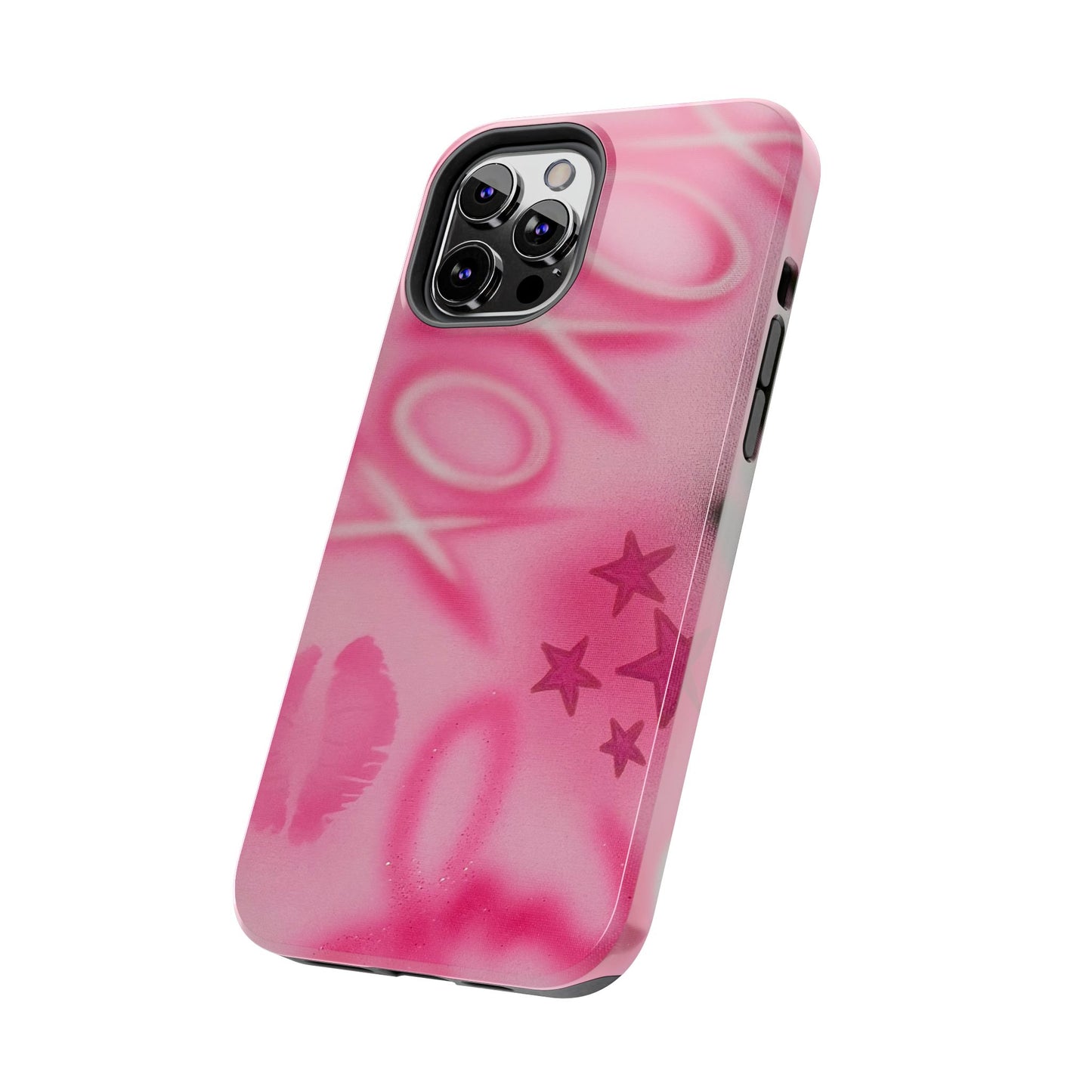 "perfectly pink" airbrush iPhone case
