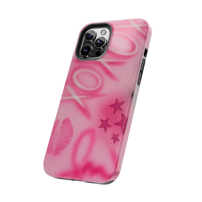 "perfectly pink" airbrush iPhone case