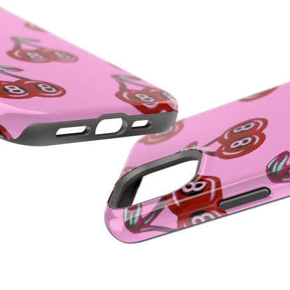 MagSafe "cami cherry pink" Airbrush iPhone Hülle