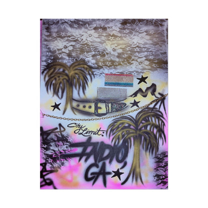 "indio, ca" airbrush rolled print
