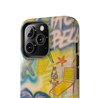 "ciao bella" airbrush iPhone case