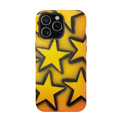 MagSafe „DU BIST EIN STAR!“ Airbrush iPhone Hülle
