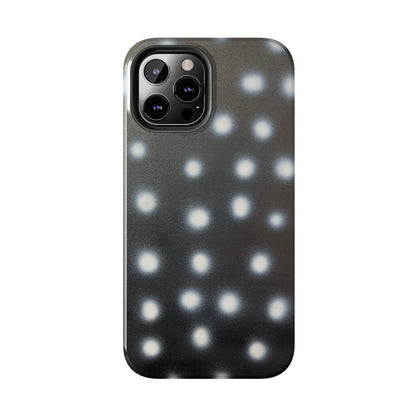 "coconut noir polka dot" airbrush iPhone case