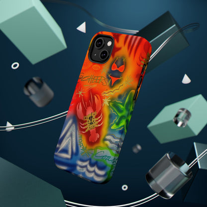 MagSafe "tipsy lobster" airbrush iPhone case
