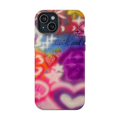 MagSafe „luck & luv pt. 2“ Airbrush iPhone Hülle