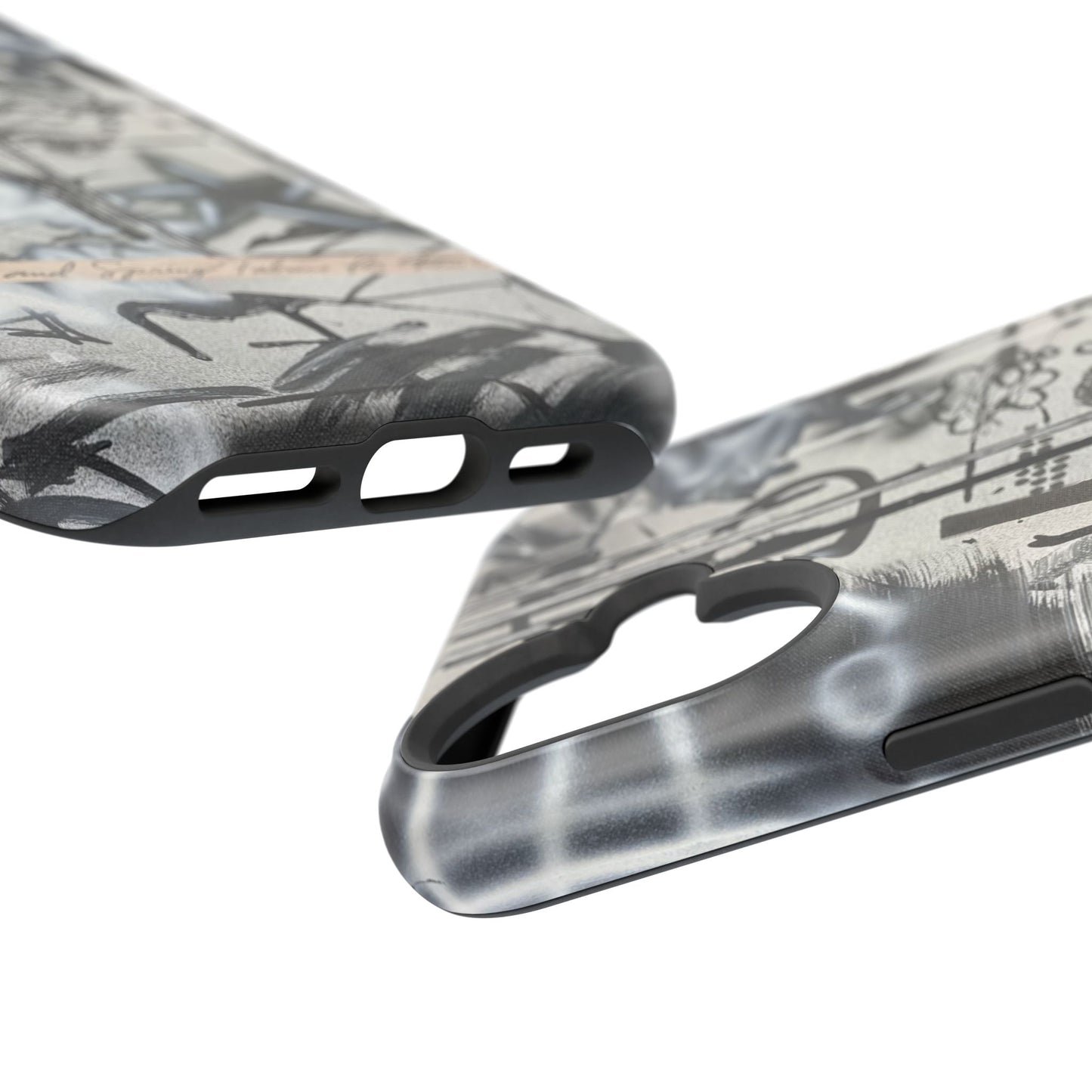 MagSafe "monochrome mood" airbrush iPhone case