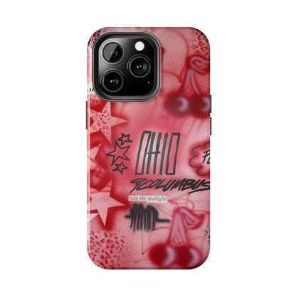 "columbus, ohio" airbrush iPhone case