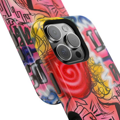 MagSafe „Lost in Paradise“ Airbrush-iPhone-Hülle