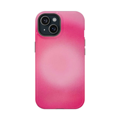 MagSafe "pinkberry" airbrush iPhone case