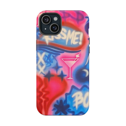 MagSafe "kiss me pt. 2" Airbrush iPhone Hülle